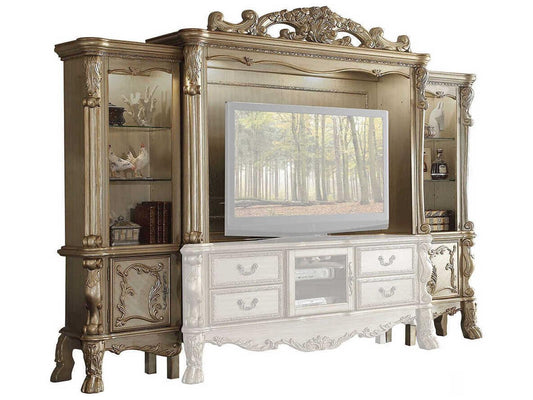 Dresden 121" Poplar Wood Media Console
