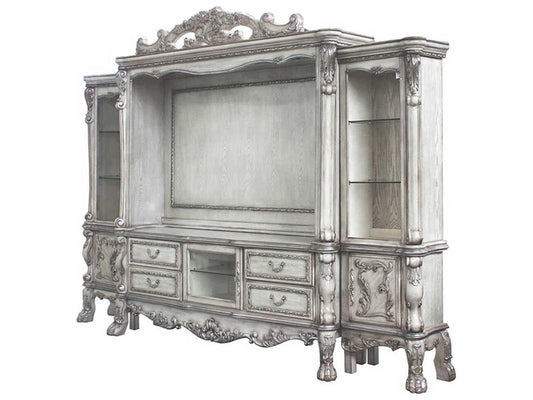 Dresden 121" Poplar Wood Media Console