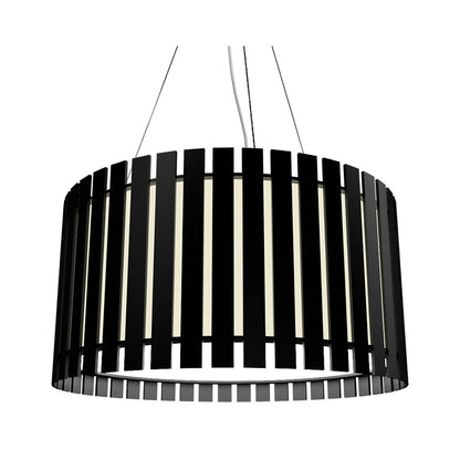 Slatted Drum Pendant