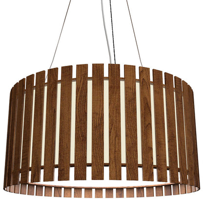 Slatted Drum Pendant