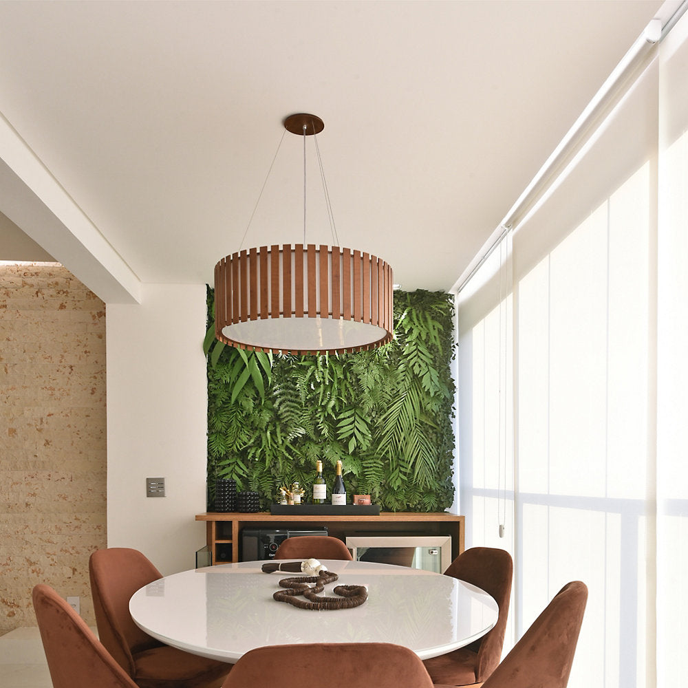 Slatted Drum Pendant