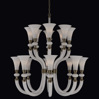 Bianca 2-Tier Chandelier