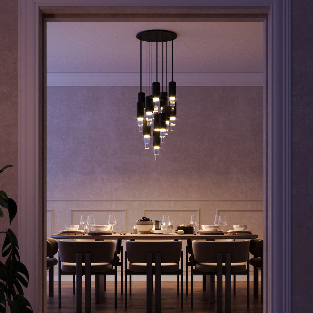 Bordeaux LED Multi-Light Pendant