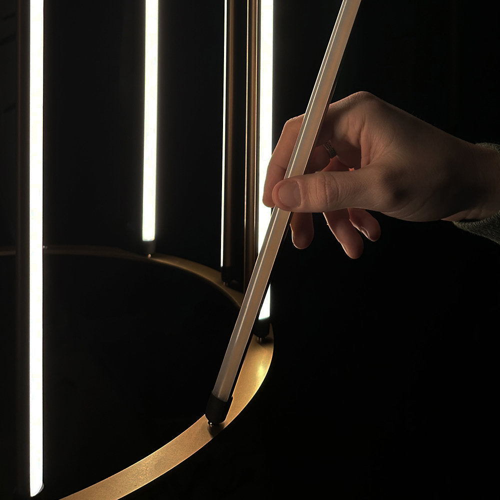 RA Round LED Drum Pendant