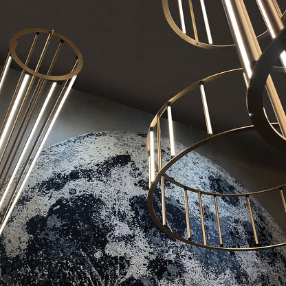 RA Round LED Drum Pendant