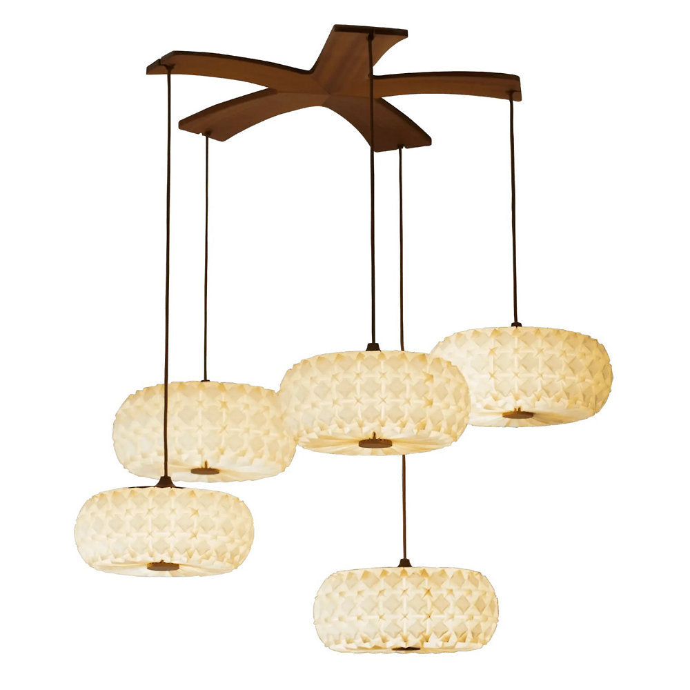 5 Molecules Chandelier