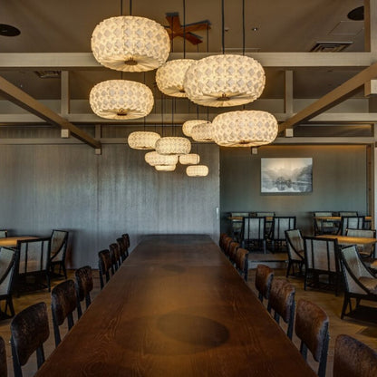 5 Molecules Chandelier