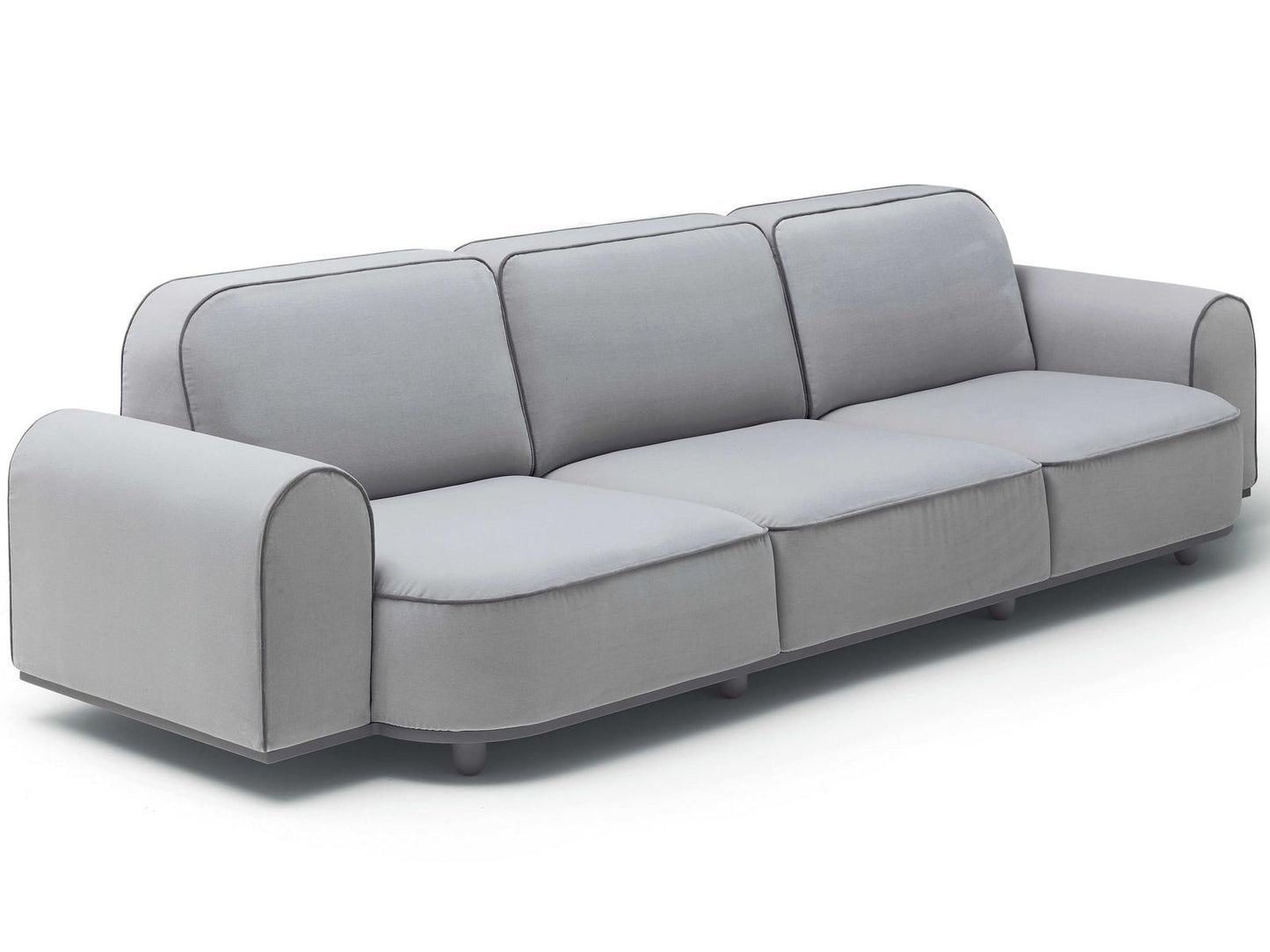 Arcolor 3-Seat Modular Fabric Sofa