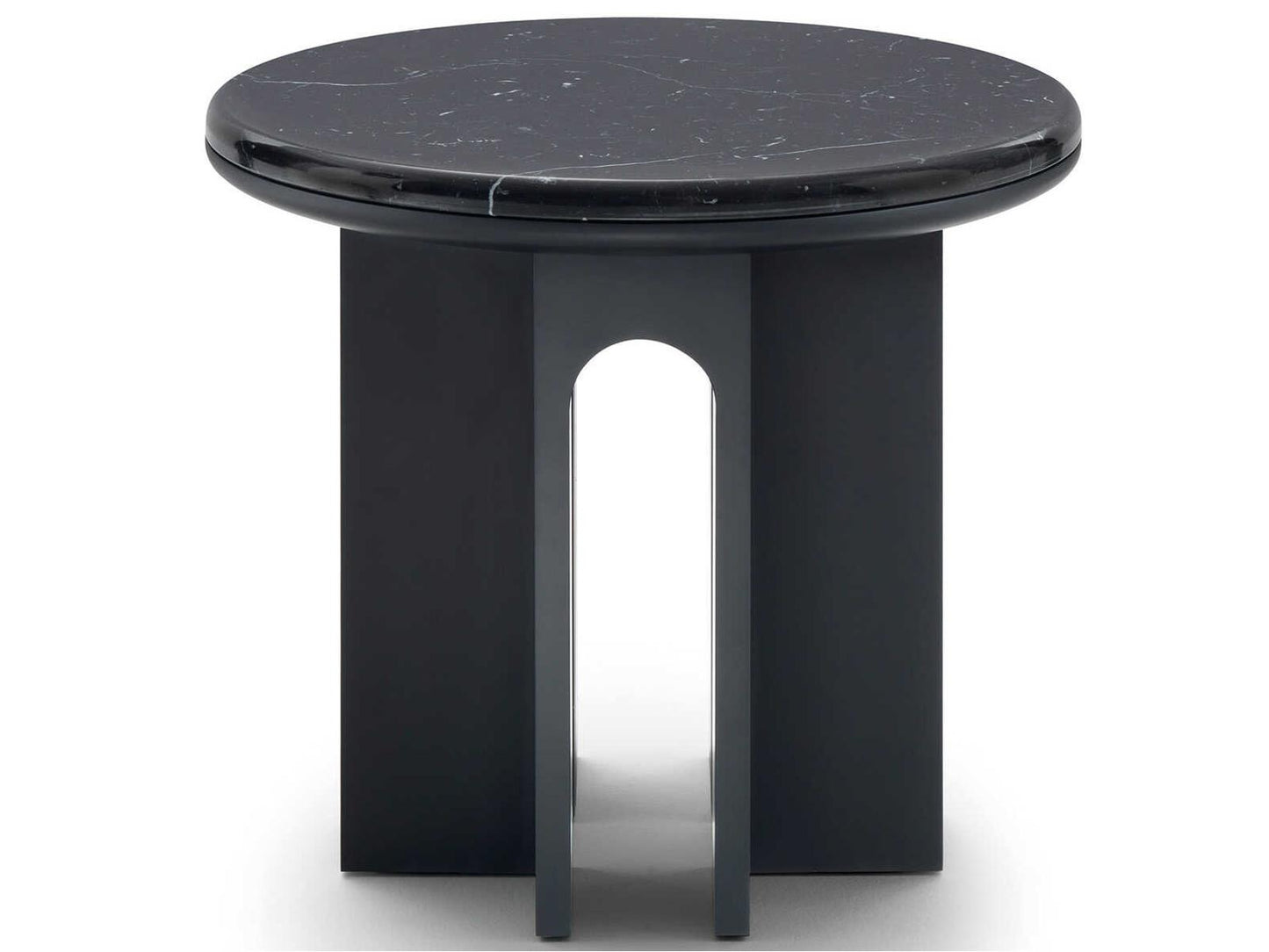 Arcolor Round Marble End Table
