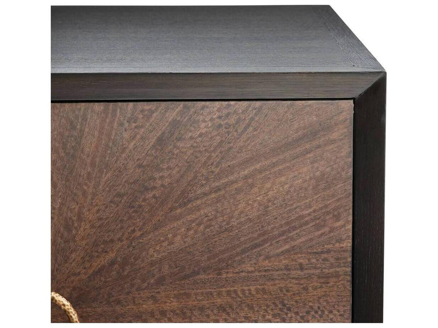 Brown Oak Wood Jonathan Nightstand