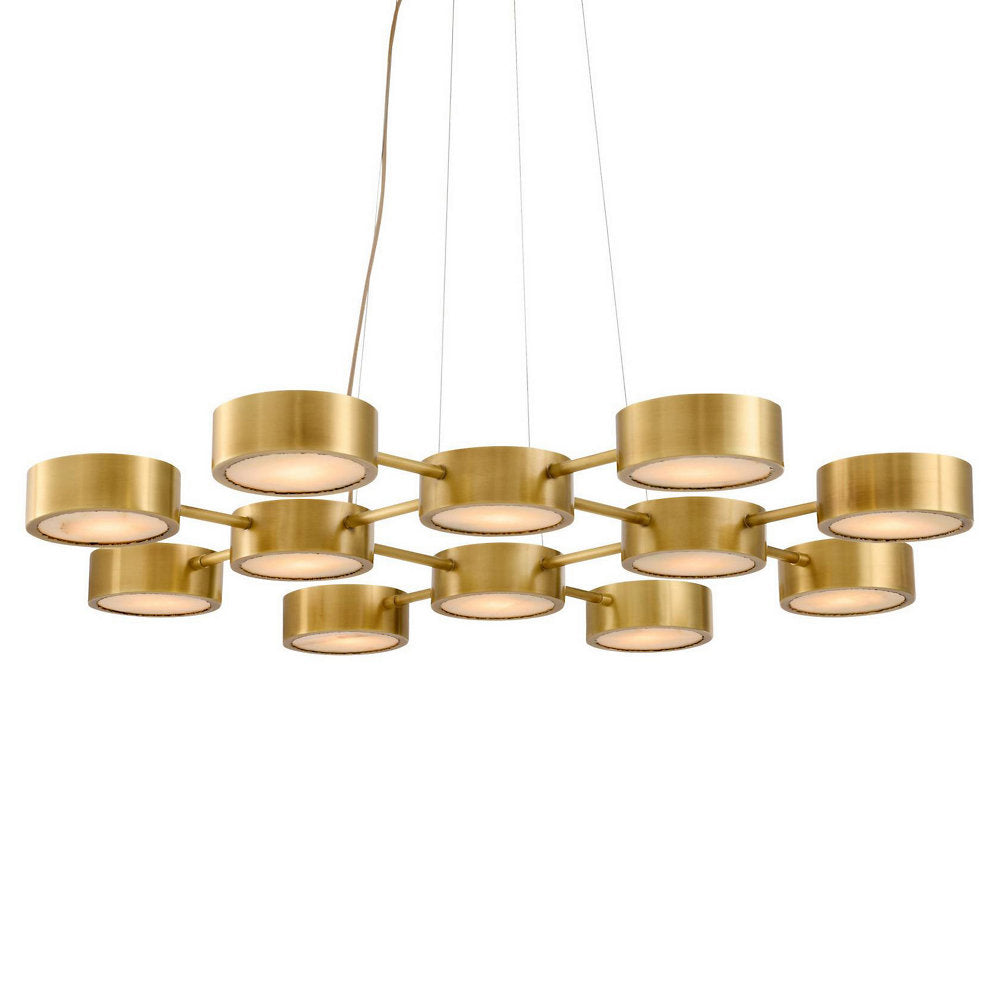 Wright Grid Chandelier