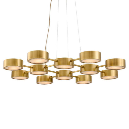 Wright Grid Chandelier