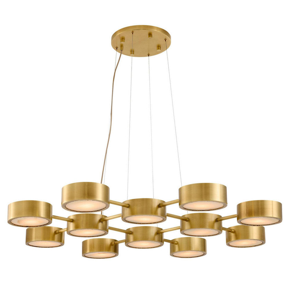 Wright Grid Chandelier