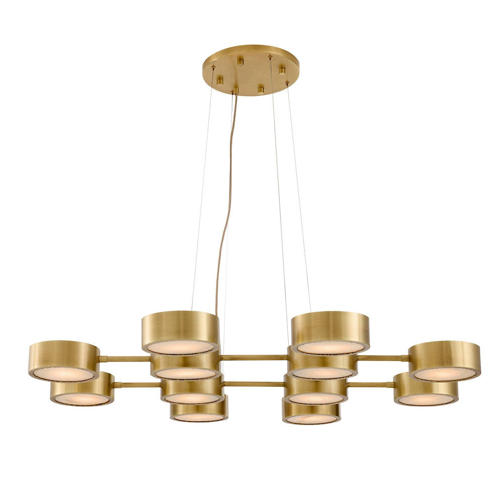Wright Grid Chandelier