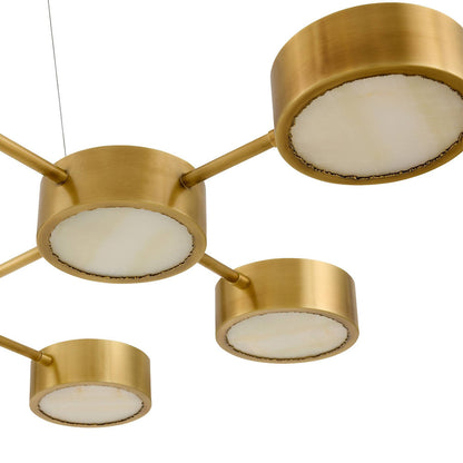 Wright Grid Chandelier