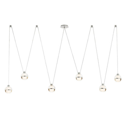 Noble LED Multi-Drop Chandelier