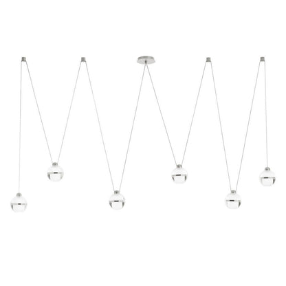 Noble LED Multi-Drop Chandelier