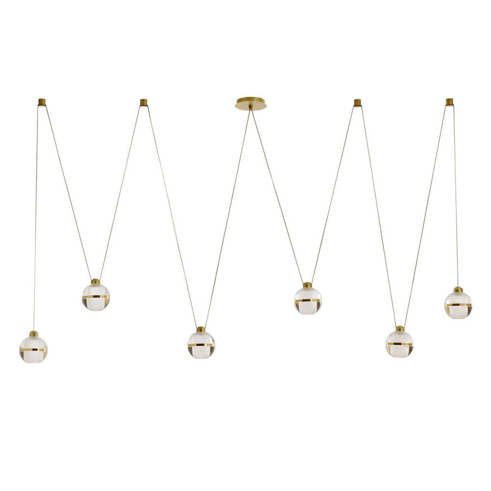 Noble LED Multi-Drop Chandelier