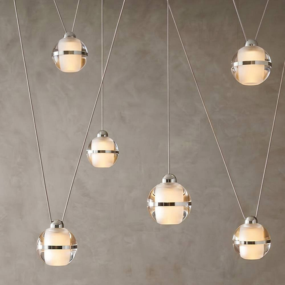 Noble LED Multi-Drop Chandelier