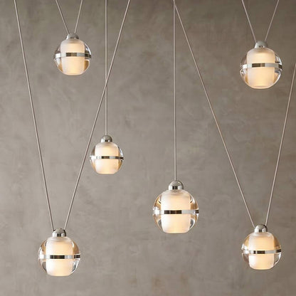 Noble LED Multi-Drop Chandelier