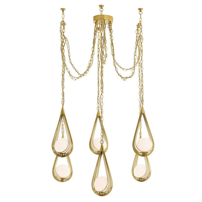 Ova Multi-Drop Chandelier