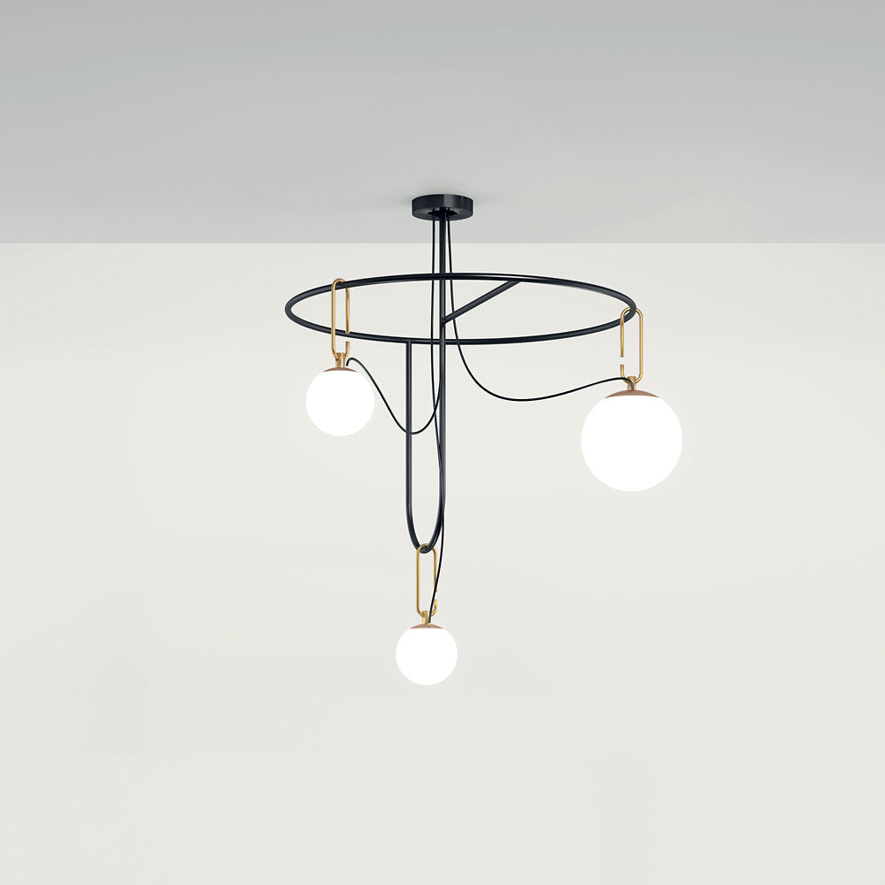 NH Circular Chandelier