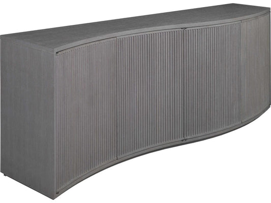 Home Mavericks 88-Inch TV Stand Media Console in Misty Gray