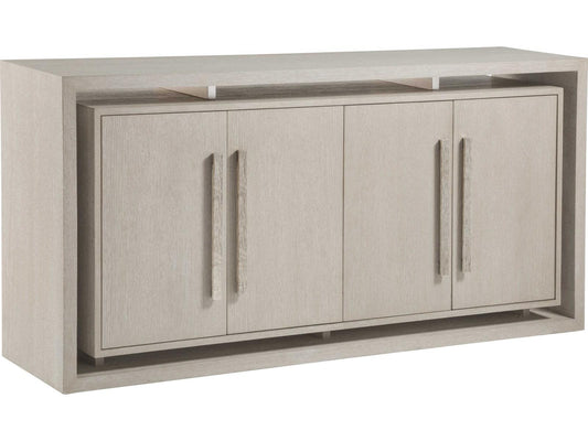 Home Mar Monte 68-Inch Media Console Buffet in Champagne Taupe Oak