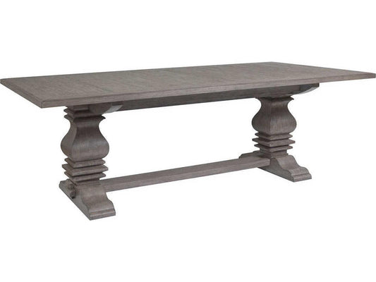 Home Axiom Rectangle Dining Table in Grigio Mahogany Finish