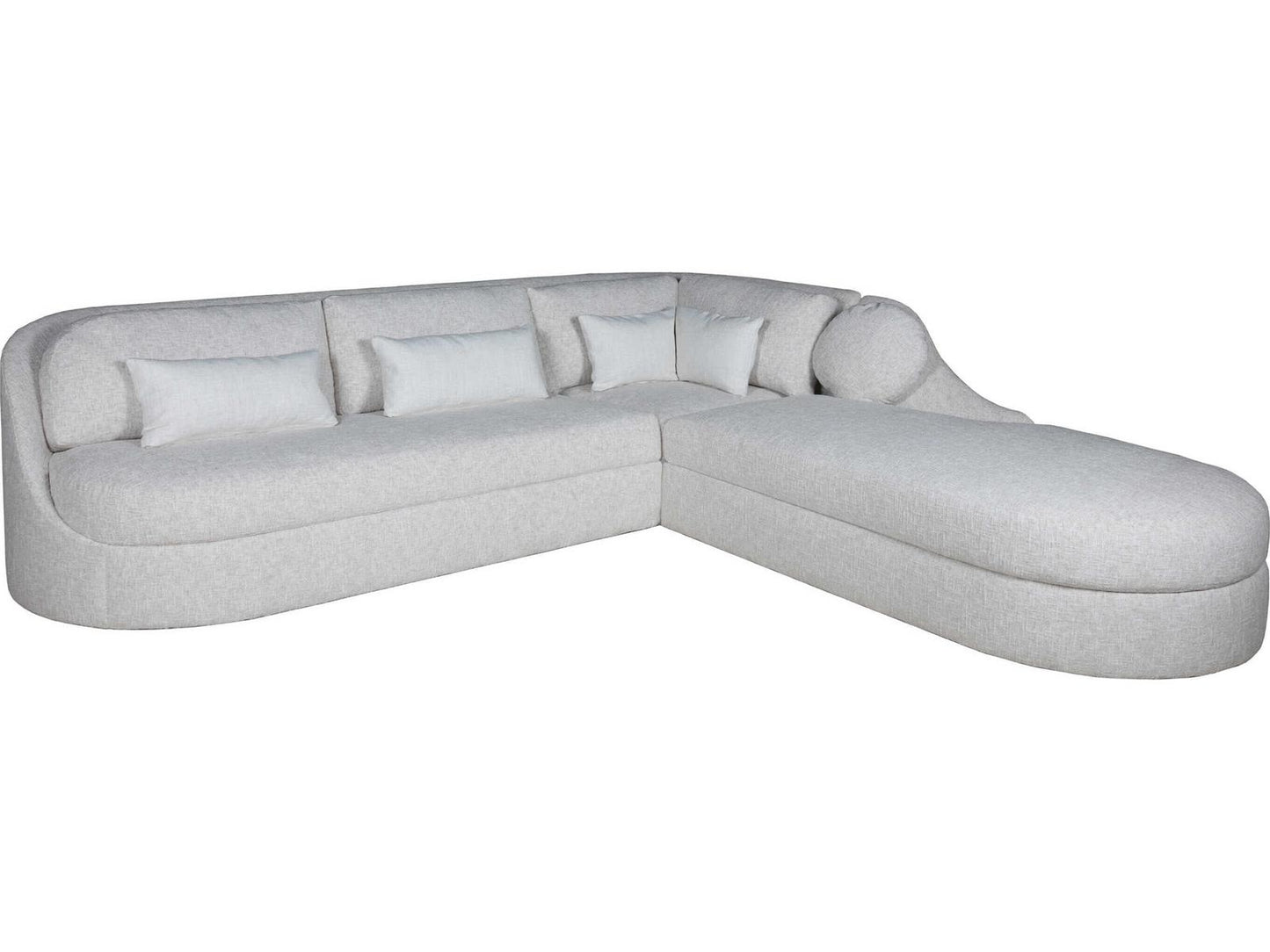 Home Upholstery Large Contemporary Upholstered Sectional