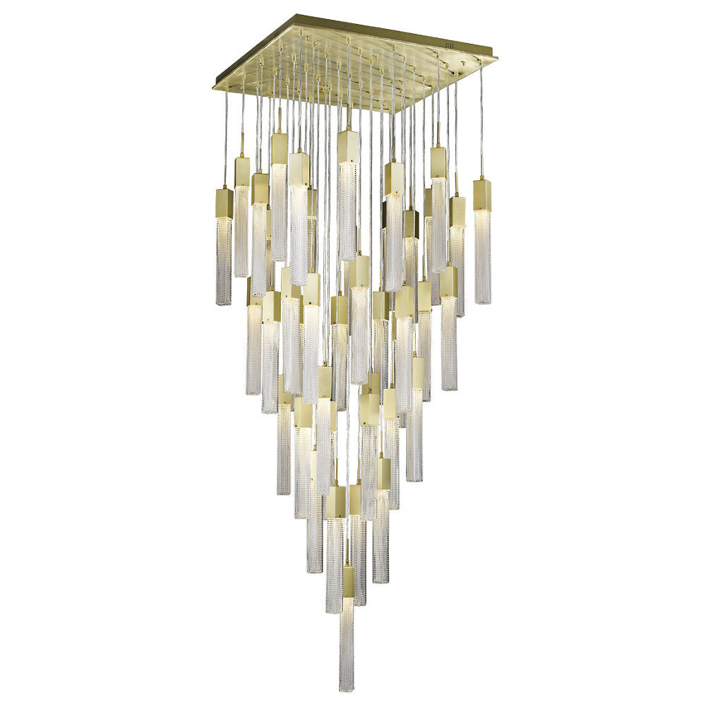 Boa Square Multi-Light Pendant