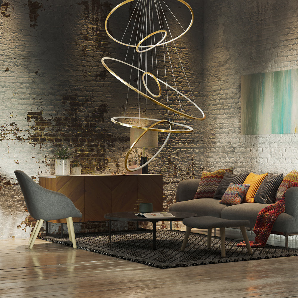 Aria Vertical LED Chandelier