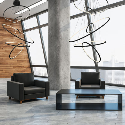 Aria Vertical LED Chandelier