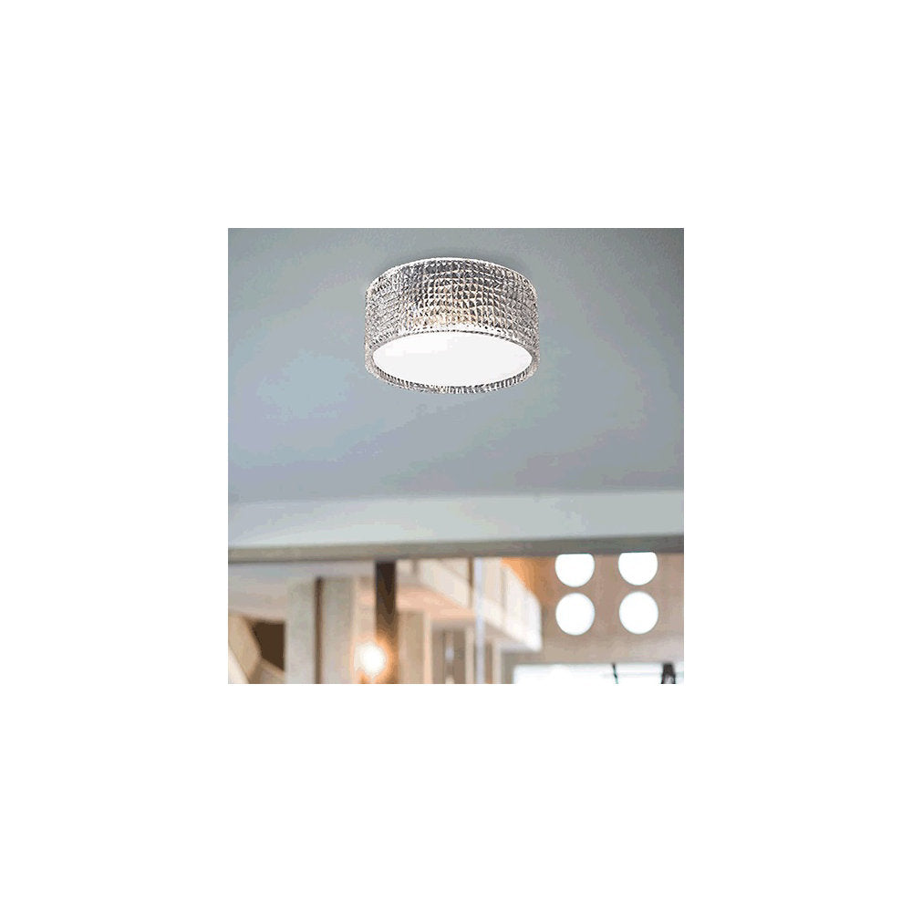 Crocodile Drum Flushmount