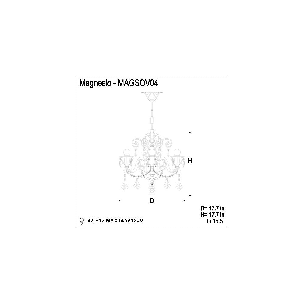 Magnesio Chandelier