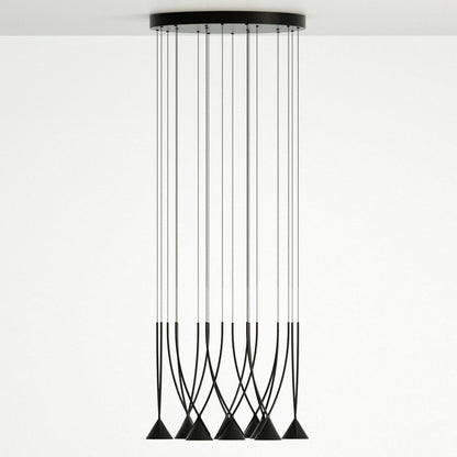 Jewel Round LED Multi Light Pendant