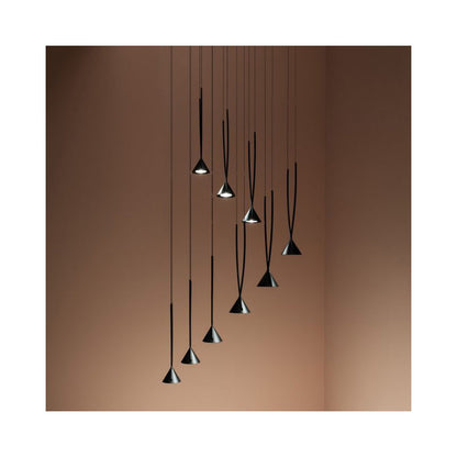 Jewel Round LED Multi Light Pendant