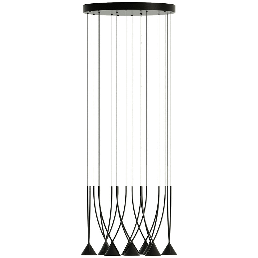 Jewel Round LED Multi Light Pendant