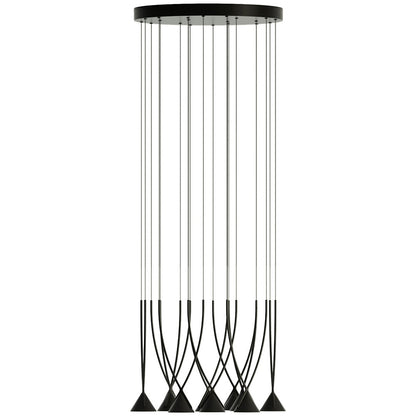 Jewel Round LED Multi Light Pendant