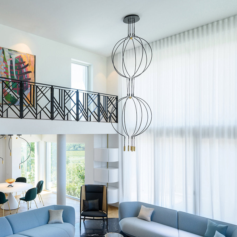 Liaison Double LED Multi Light Pendant