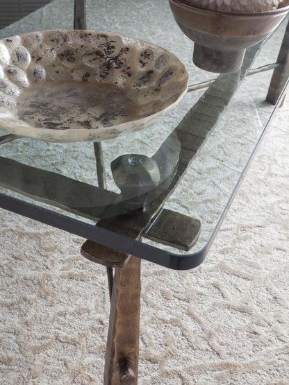 Artistica Home Cortona Rectangular Cocktail Table