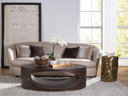 Artistica Home Verbatim Oval Cocktail Table