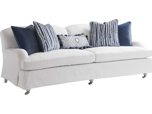 Upholstery Athos White Sofa