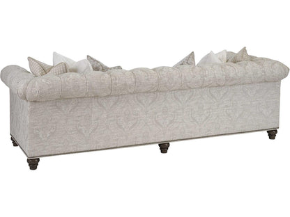 Carmen 3-Seat Upholstered Sofa with Tufted Back and Nailhead Trim