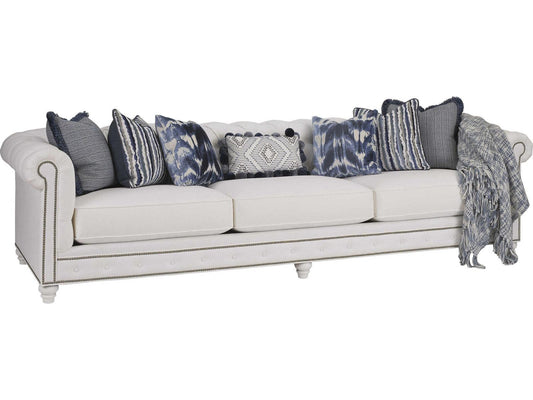 Upholstery Carmen White Sofa