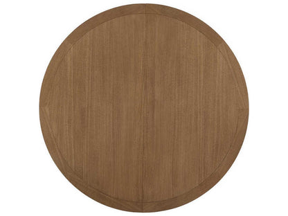 Newport Magnolia 60-Inch Round Extendable Dining Table in Sandstone