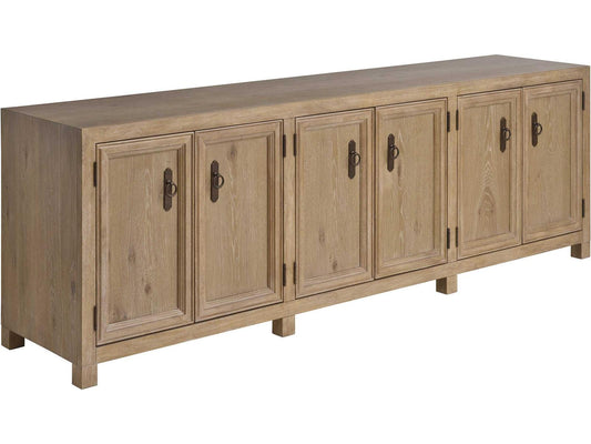 Montecito Westbourne 92-Inch Oak Media Console in Chaparral