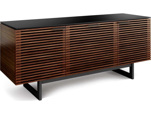 Corridor 8177 Media Console in Chocolate Stained Walnut