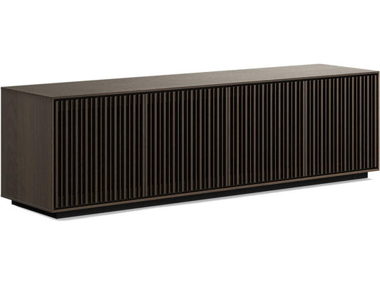 Profile 8479 Four-Door Media Console in Toasted Oak