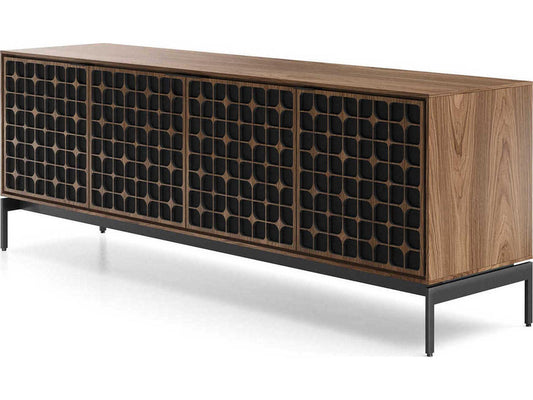 Elements 82-Inch Constellation Media Console in Natural Walnut